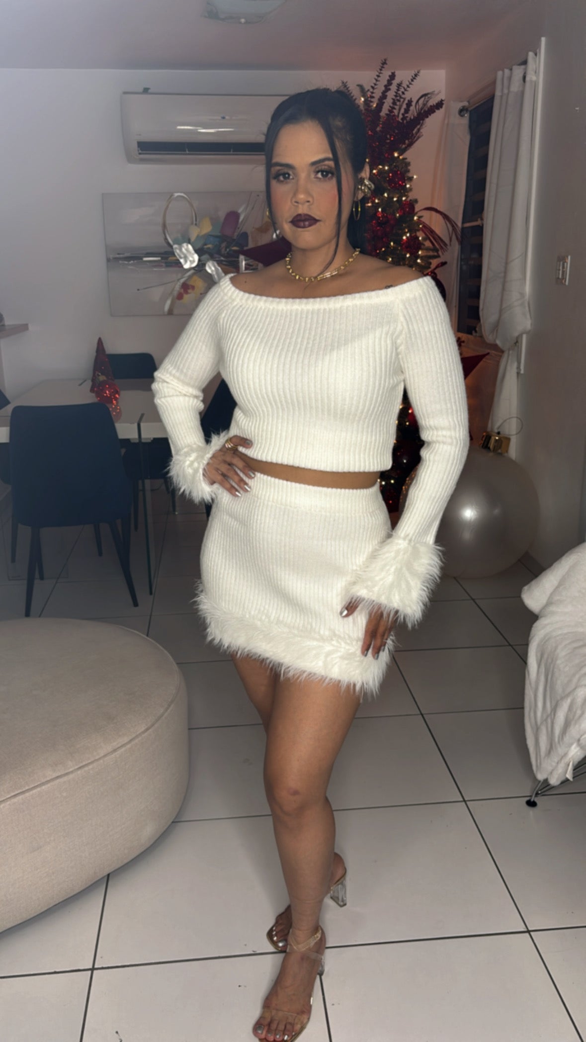 SET BLANCO CON PLUMAS
