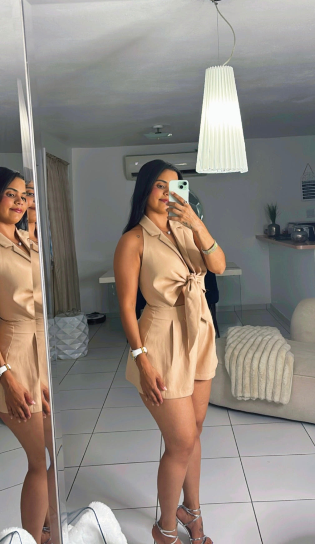 Jumpsuit cream
