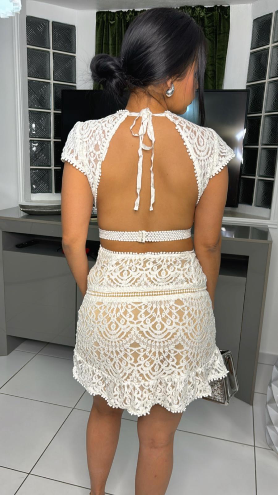 MINI DRESS WHITE