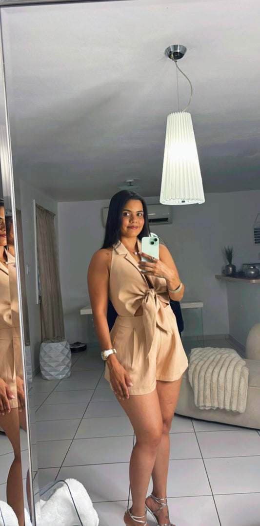 Jumpsuit cream