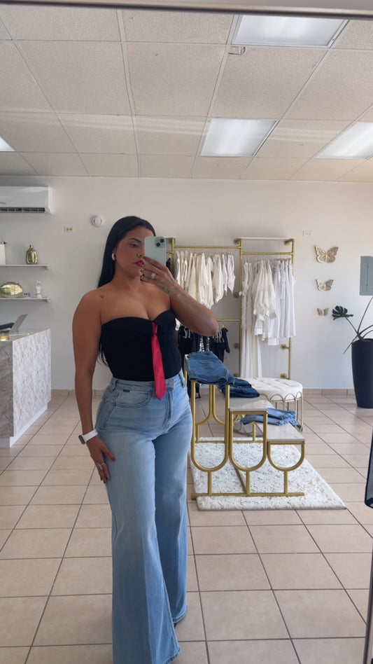 Mahón Wide Leg Azul Claro