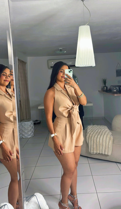 Jumpsuit cream