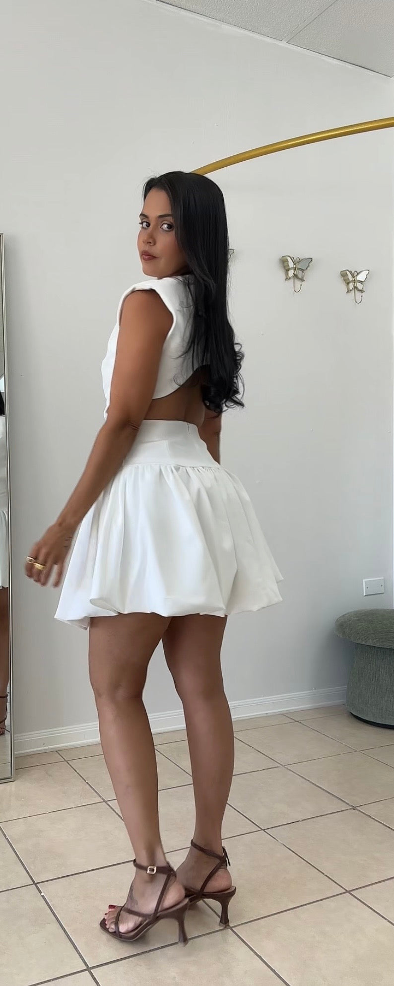 Bianca Bloom Mini Dress
