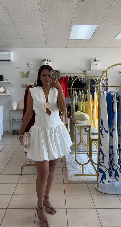 Bianca Bloom Mini Dress
