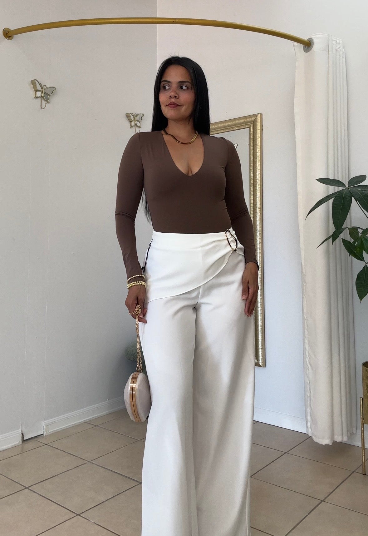 Renata white Pants