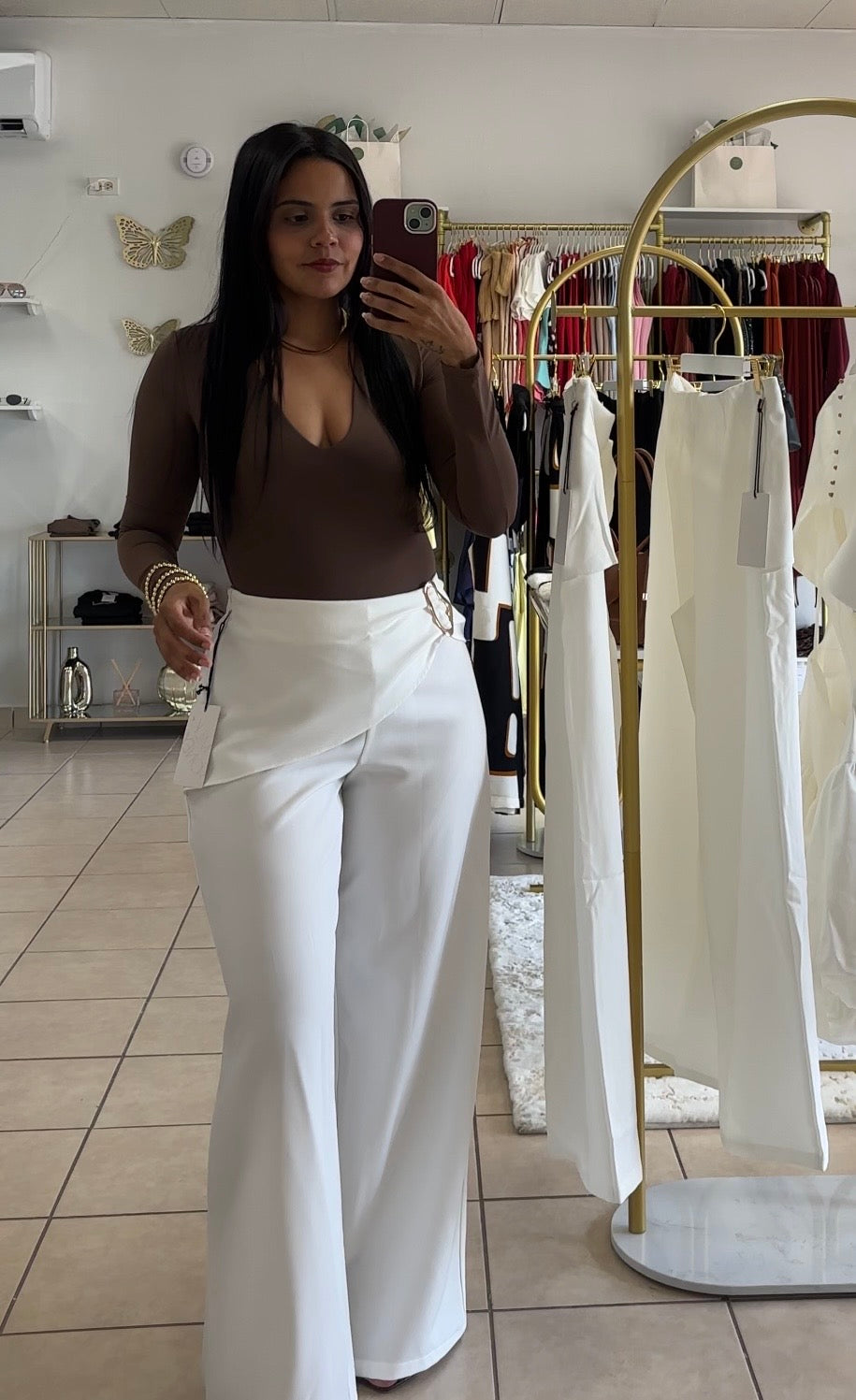 Renata white Pants