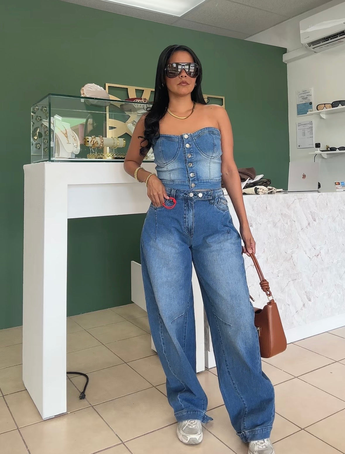 Crop Top Mahón